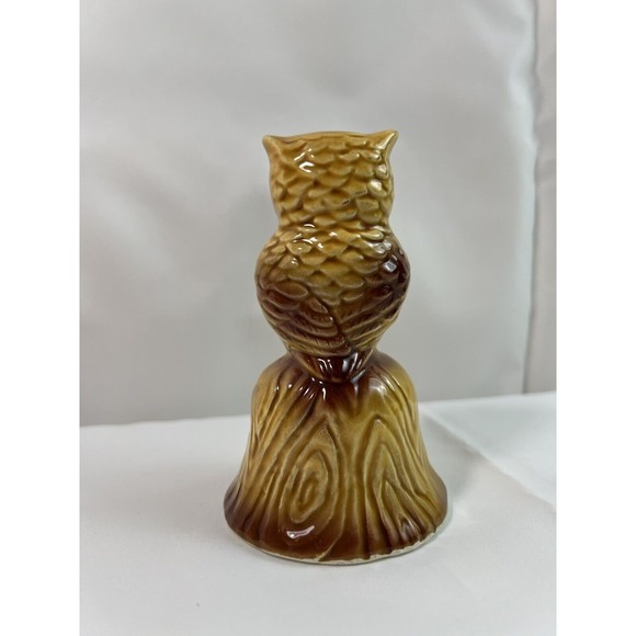 Vintage Souvenir Owl Bell San Francisco Made In Japan Ceramic 4” EUC‎ - Picture 4 of 6